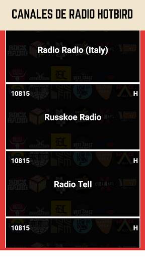 Canales de TV y RADIO HotBird  screenshot 3