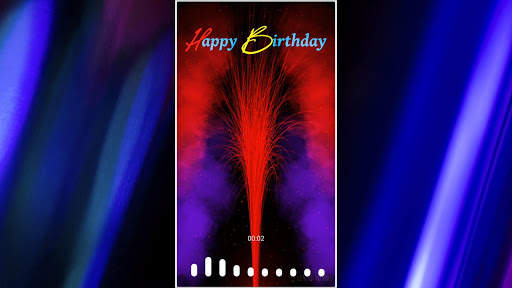 Happy Birthday Avee Player Template Download screenshot 6