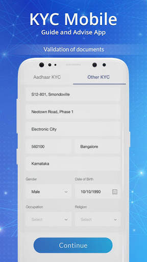 KYC Mobile - Guide and advise app screenshot 1