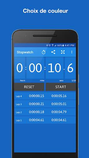 Chronomètre & Minuteur screenshot 4