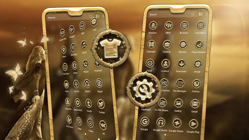 Gothic Angel Launcher Theme screenshot 2