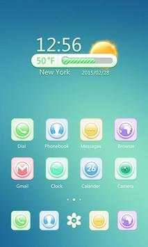 Dynamic GO Launcher Theme screenshot 2