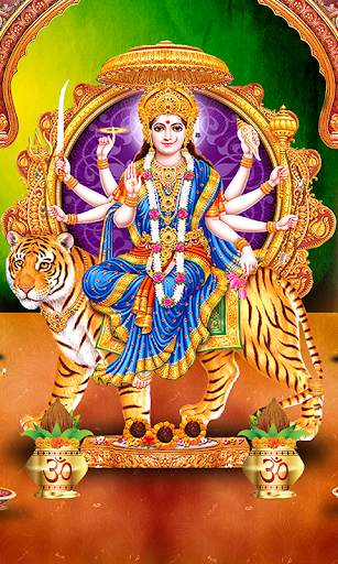 Durga Matha Live Wallpaper screenshot 1