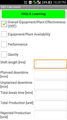 Field Process Calculator Free screenshot 10