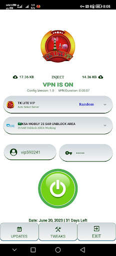 TK LITE VIP screenshot 1