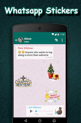 Christmas Stickers For Whatsapp - WAStickerApps screenshot 5