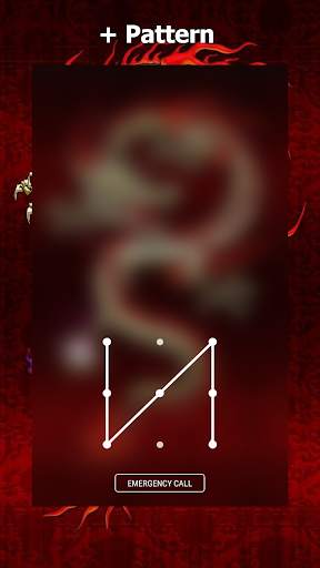 Chinese Dragon Lock Screen screenshot 4