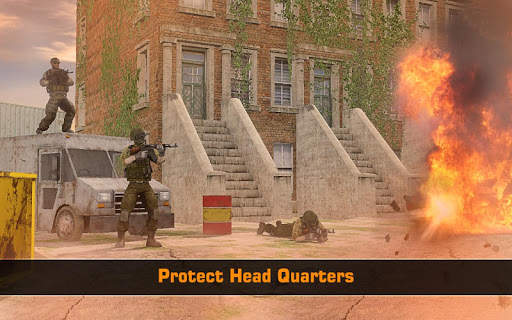 FPS Squad Fire - Mobile WAR Battle screenshot 3