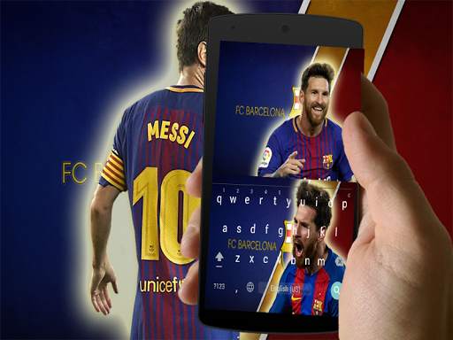Lionel Messi keyboard theme स्क्रीनशॉट 2