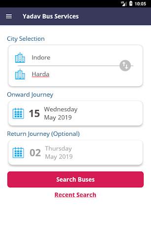 Yadav Bus Services screenshot 2