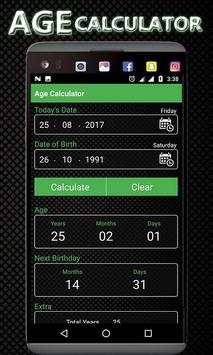 Easy Age Calculator 2018 4 تصوير الشاشة