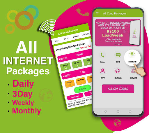 Zong Internet Packages 2023 screenshot 2