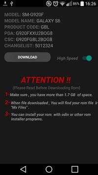 Lollipop Rom Downloader screenshot 2