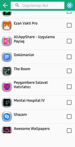 Uygulama Paylaşma - Aktar / Gönder screenshot 5
