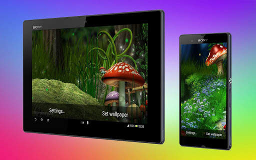 Firefly 3D Live Wallpaper screenshot 1