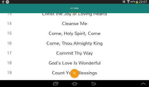 Advent Youth Sing screenshot 9
