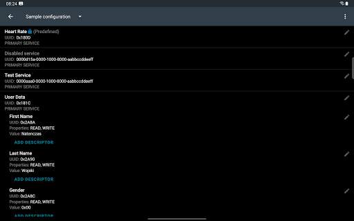 nRF Connect for Mobile screenshot 11