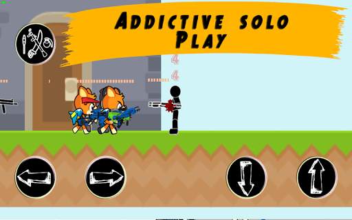 Modern Combat: Stickman Paintball | wifi hotspot screenshot 14