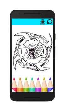 Coloring BeyBlade screenshot 2