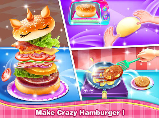 Kids Food Party - Burger Maker Food Games screenshot 2