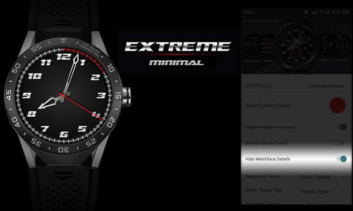 Extreme Watch Face & Clock Live Wallpaper screenshot 7