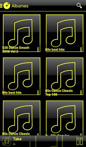 SKIN PLAYERPRO V3 DARK YELLOW screenshot 3