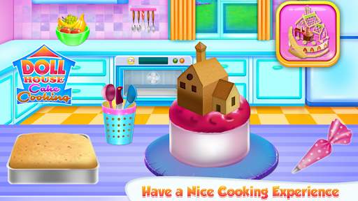 Doll House Cake Cooking 3 تصوير الشاشة