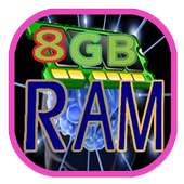 8 GB RAM Memory Booster icon