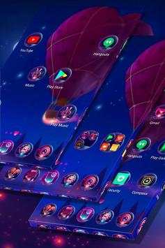 Romantic Night Launcher Theme screenshot 1