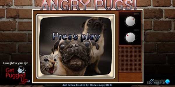 Angry Pugs by GetPuggedUp.com स्क्रीनशॉट 1
