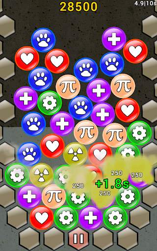 Bumpy Balls Match 4 Free screenshot 8