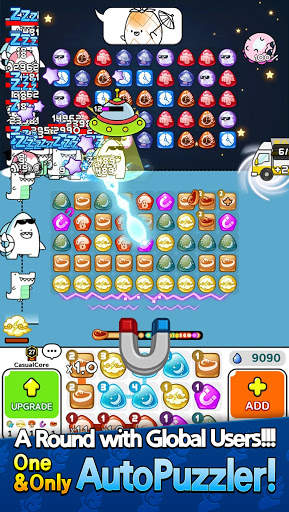 Auto Puzzle Defense : PVP Match 3 Random Defense screenshot 1