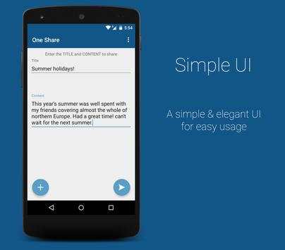 One Share - Social,Sharing App screenshot 2