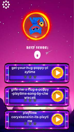 Huggy Wuggy Dancing Tiles hop screenshot 1