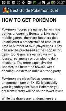 Guide of Pokemon Duel screenshot 7