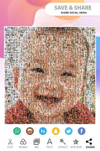 Mosaic Photo Effect : Set Mosaic Effect on Photo screenshot 7