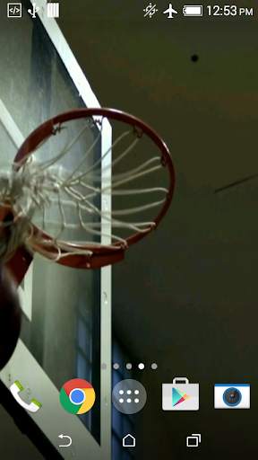 Basketball Shot Live Wallpaper स्क्रीनशॉट 5
