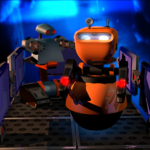 Battle For The Droid Station - Top Down Shooter icon