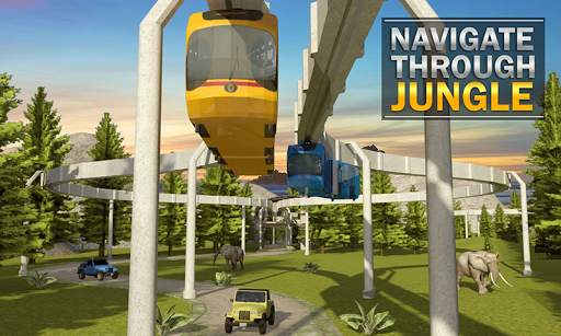 Modern Train Driver Train Game screenshot 4