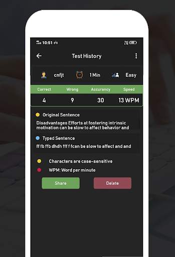 Typing Speed Test screenshot 8