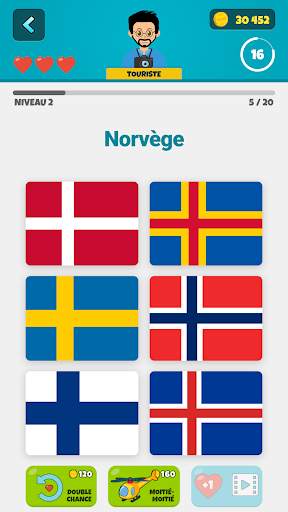 Drapeaux des pays du monde 2 screenshot 5