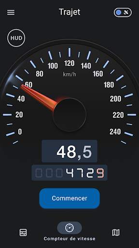 Speed Tracker: vitesse GPS screenshot 1