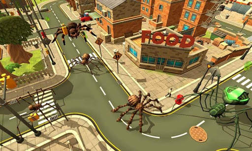 Spider Simulator: Amazing City screenshot 1