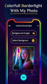 Colorful Border Light with my photo screenshot 5