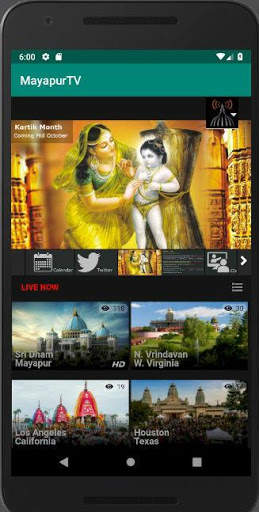 MayapurTV screenshot 2