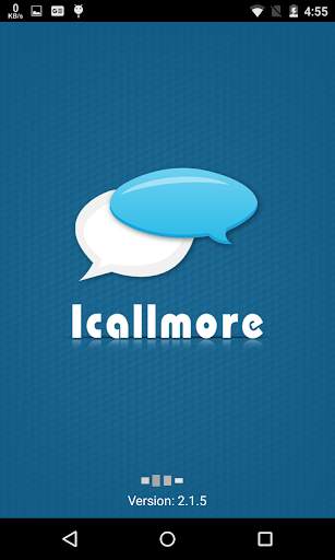 iCallMore Blue screenshot 1