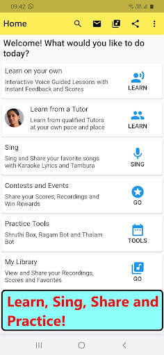 Carnatic Singer screenshot 1