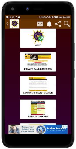 Waec Mobile screenshot 3