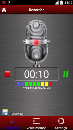 Voice recorder pro screenshot 2