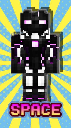 SPACE SKIN for Minecraft PE screenshot 5